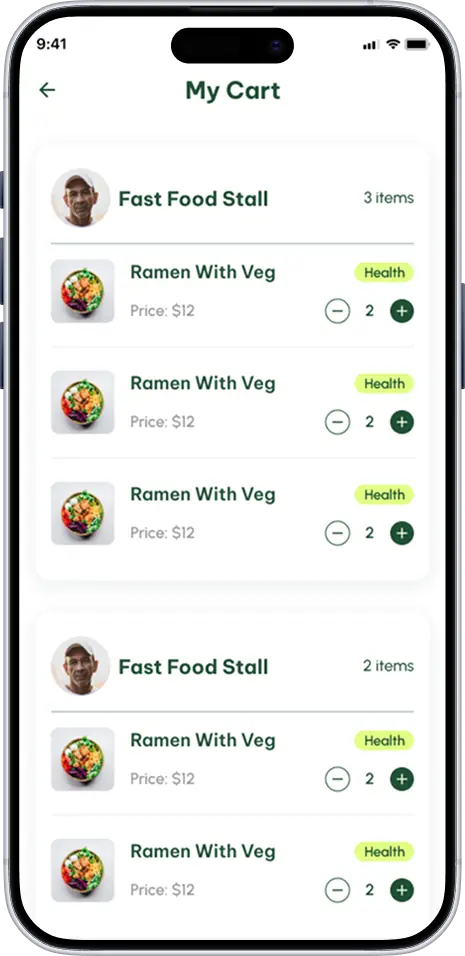 Famooshed cart