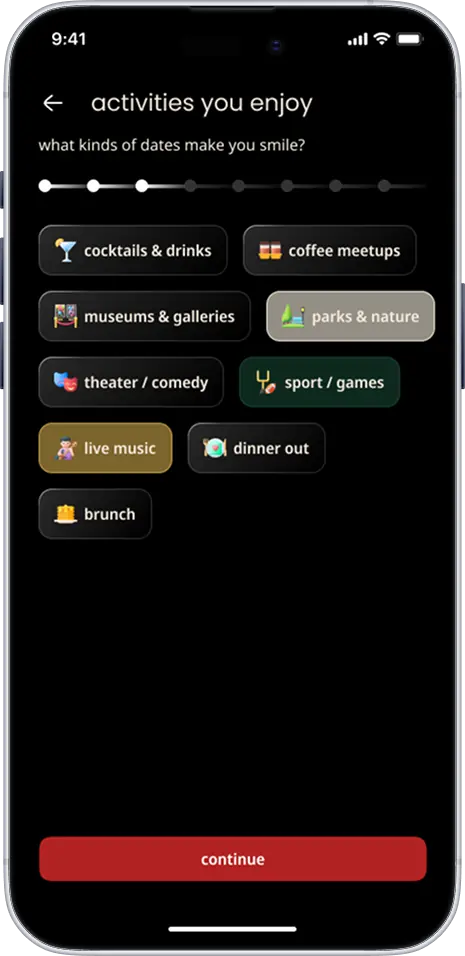 IDCU date preferences