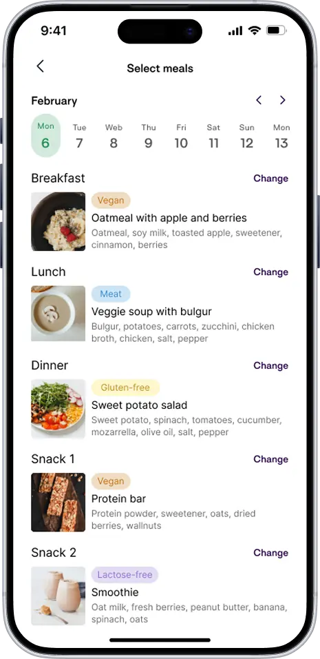 JoinBeet meal plan