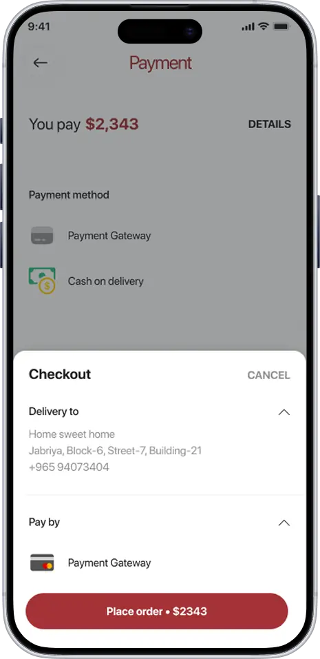 PixiKwik checkout