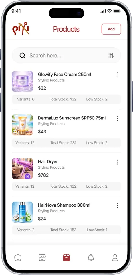 PixiKwik vendor products