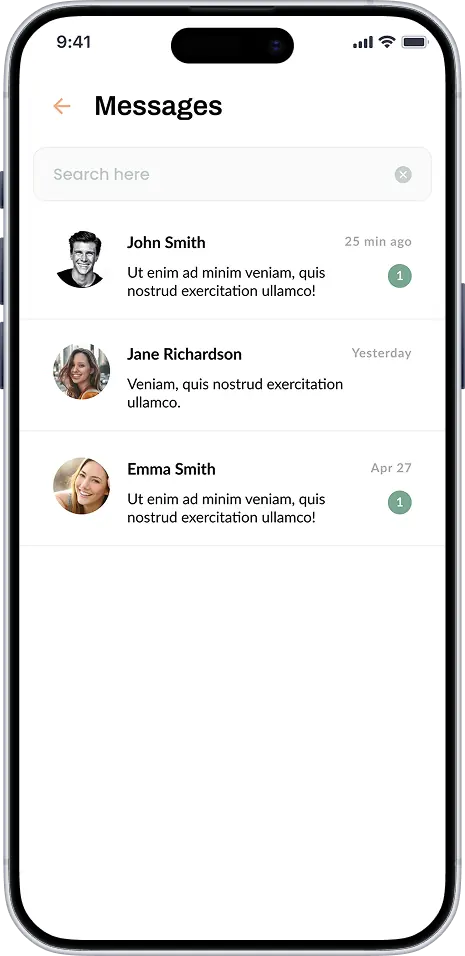 recu messages