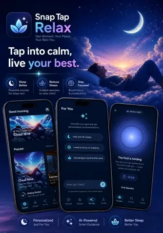 Snap Tap Relax case study