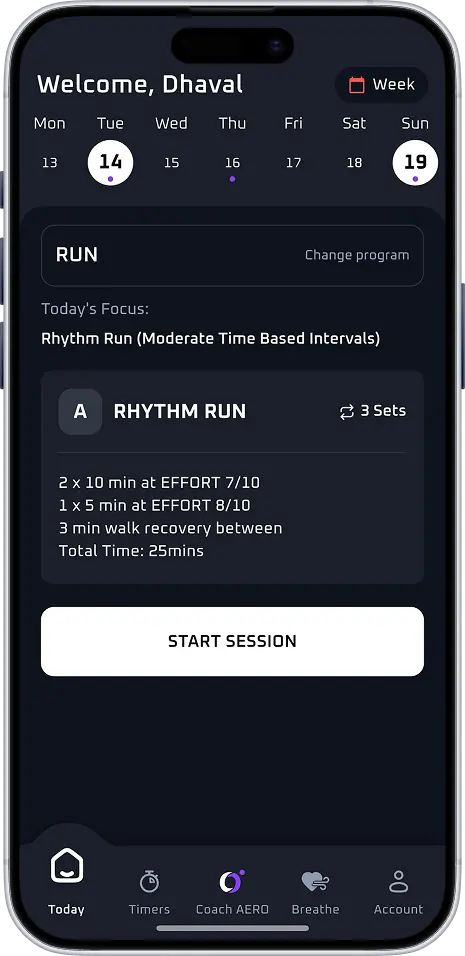 TrainAERO run