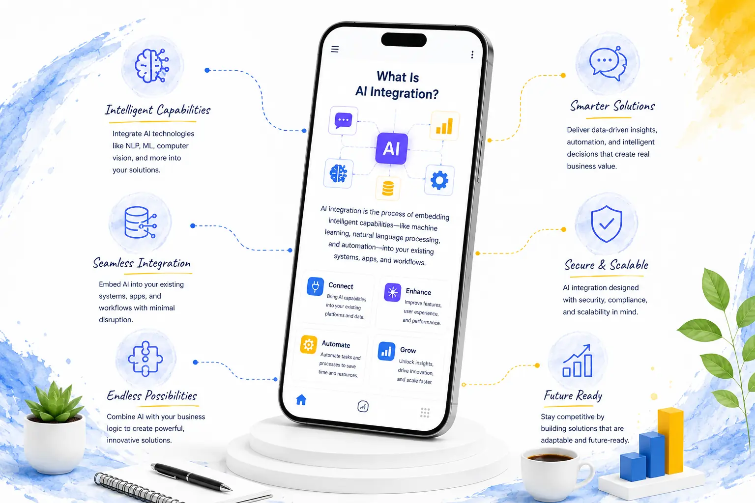 AI integration dashboard