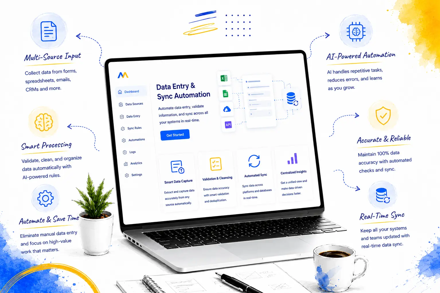 Data Entry & Sync Automation