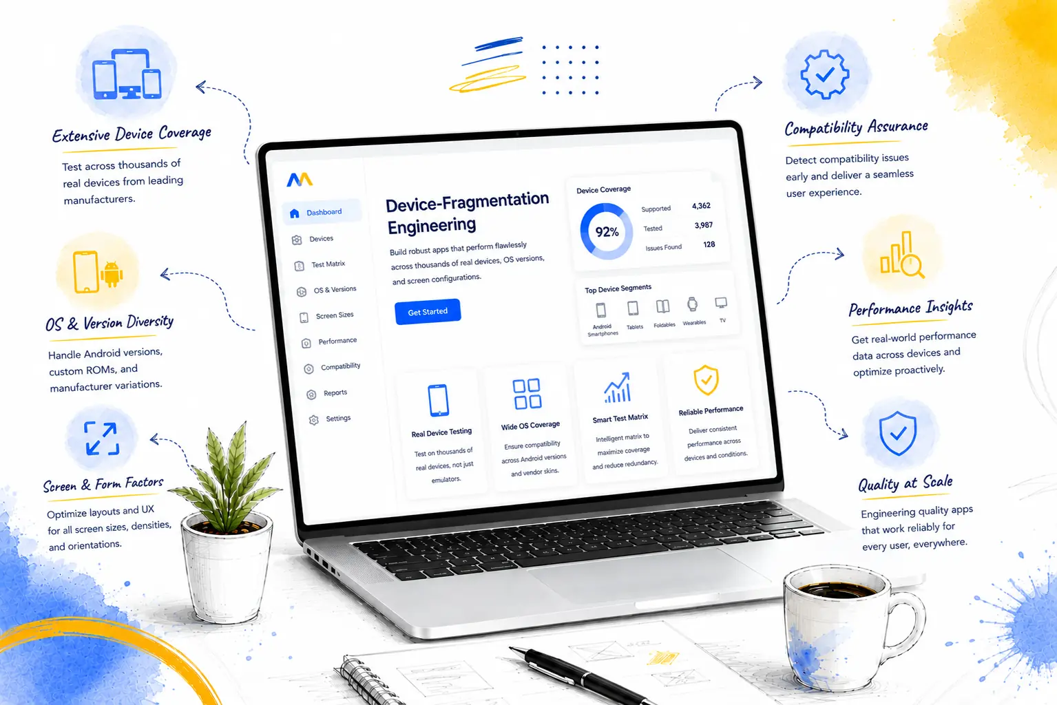 Device-Fragmentation Engineering