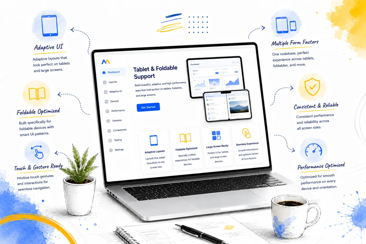 Tablet & Foldable Support