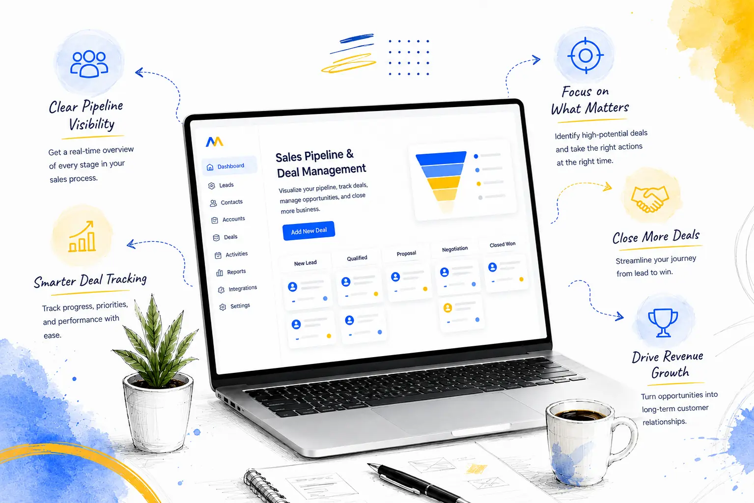 Sales Pipeline & Deal Management