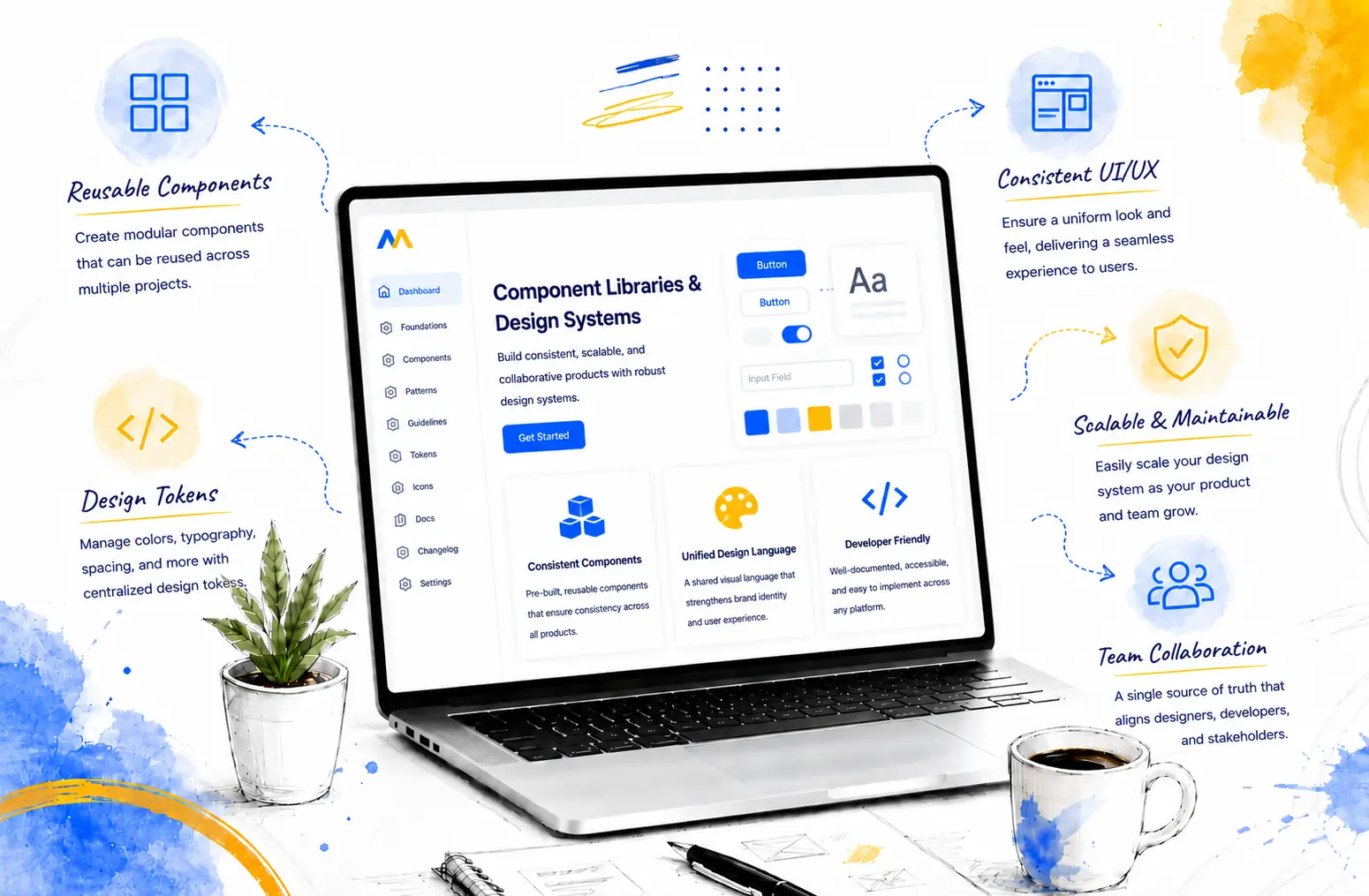 Component Libraries & Design Systems