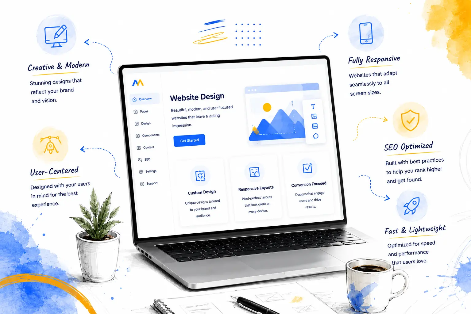 Website Design (Full Marketing & Product Sites)