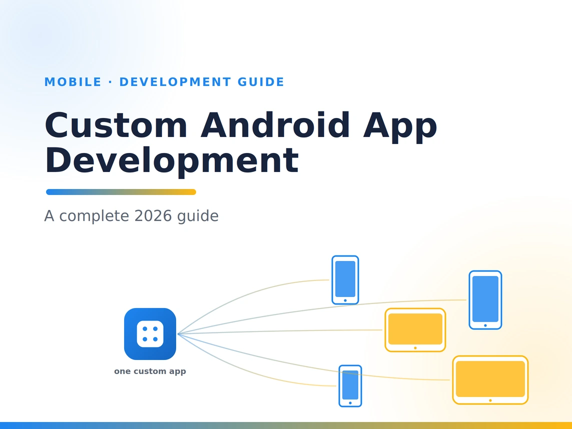 Custom Android app development guide