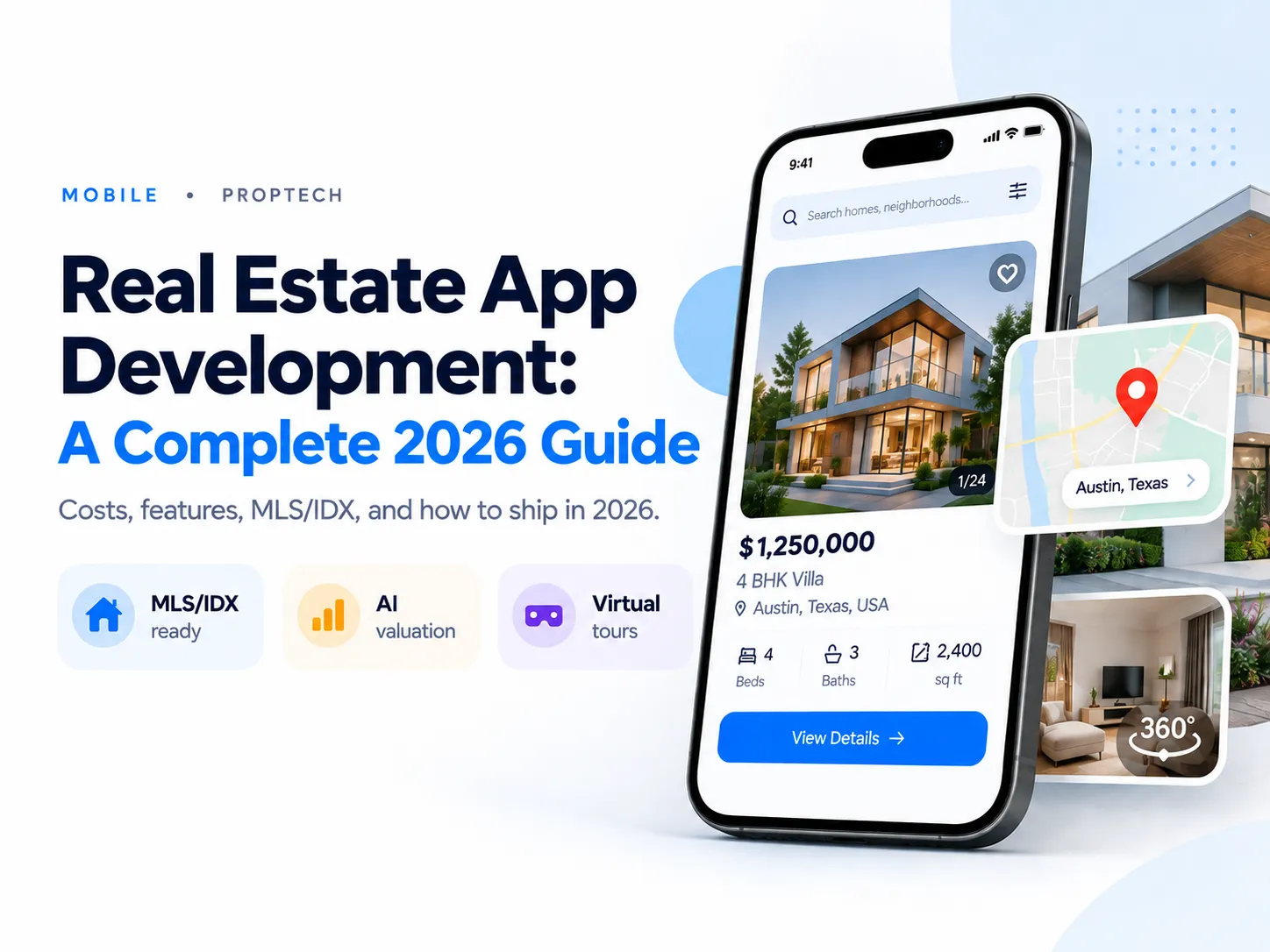 real estate app development hero